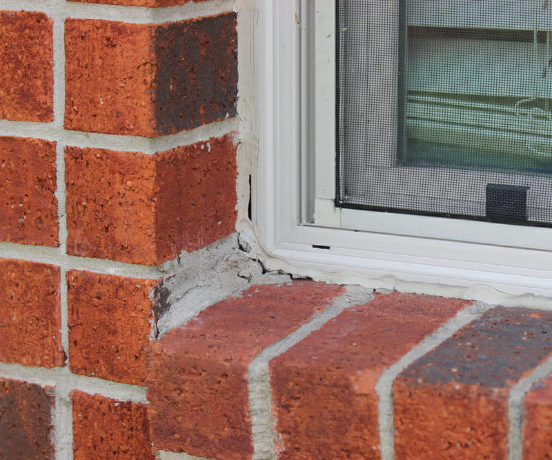 brick caulking