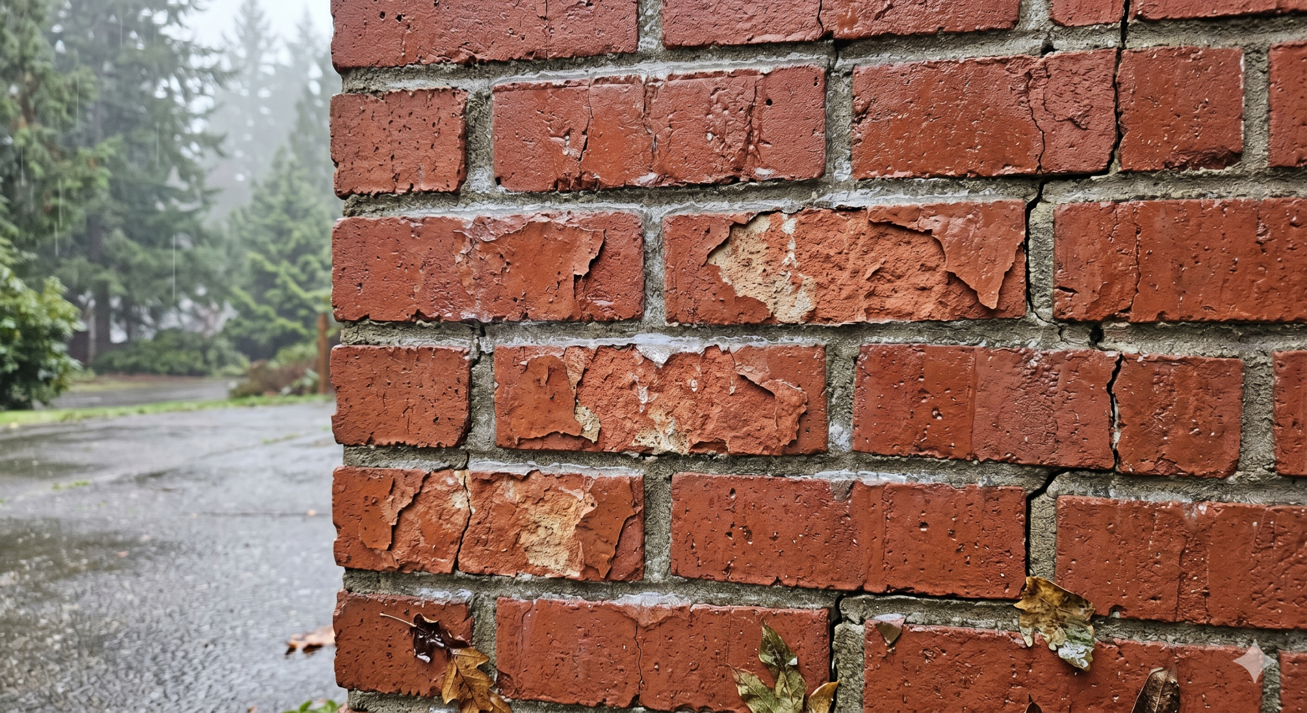 How Freeze / Thaw Cycles Damage Brick in the Pacific Northwest